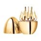 Christofle Mood Egg Set in Gold Gilded Silver Plate, 24 Piece flatware set at Kneen & Co.