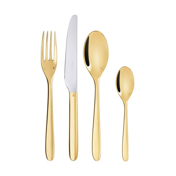 Gold Gilded Silver Plated Flatware for the Christofle Mood Egg at Kneen & Co.