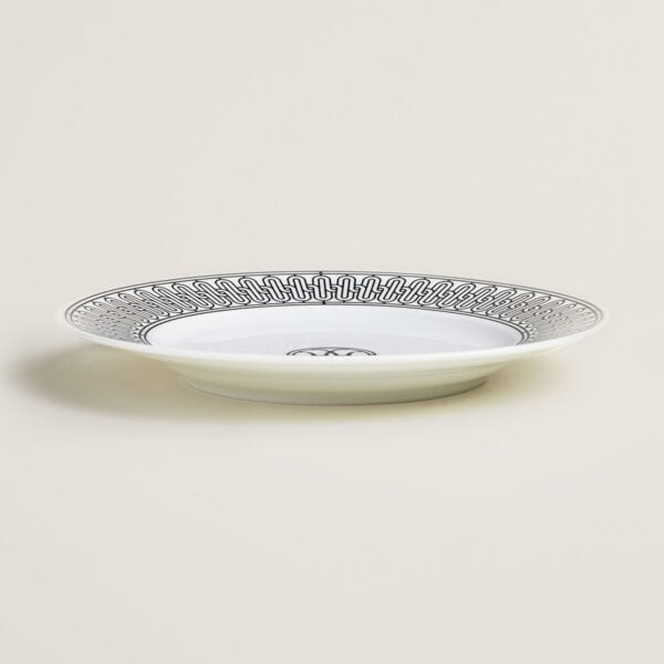 Hermès H Deco Dessert Plate no. 1 - Set of 2 - Kneen & Co.
