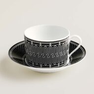 Hermès H Deco Breakfast Cup and Saucer - Set of 2