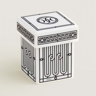 Hermes H Deco Porcelain Small box or Sugar Bowl | Kneen & Co