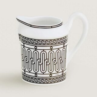 Hermes H Deco Porcelain Creamer | Kneen & Co