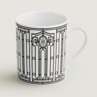 Hermes H Deco Porcelain Mug No. 1 | Kneen & Co