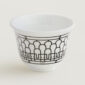 Hermes H Deco Porcelain Small Cup No. 1 | Kneen & Co