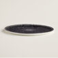 Hermes H Deco Porcelain Large Round Platter on table view | Kneen & Co