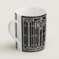Hermes H Deco Porcelain Mug No. 2 other view | Kneen & Co