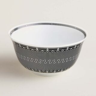 Hermes H Deco Porcelain Large Bowl | Kneen & Co