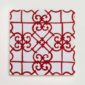 Hermes Balcon du Guadalquivir Square Plate 10.6 x 10.6 inches | Kneen & Co