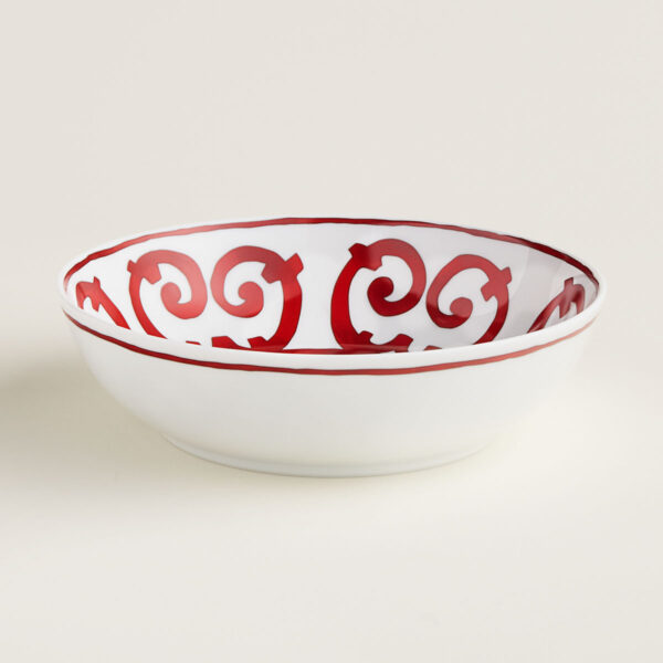 Hermes Balcon du Guadalquivir Cereal Bowl table view | Kneen & Co