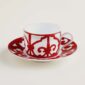 Hermes Balcon du Guadalquivir Tea Cup & Saucer | Kneen & Co