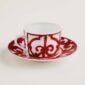 Hermes Balcon du Guadalquivir Tea Cup & Saucer other view | Kneen & Co