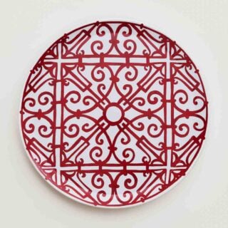 Hermes Balcon du Guadalquivir Large Round Platter | Kneen & Co