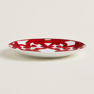 Hermes Balcon du Guadalquivir Bread and Butter Plate No. 3 on table view | Kneen & Co