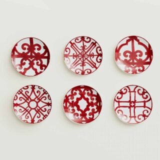 Hermes Balcon du Guadalquivir Set of Bread and Butter Plates No. 1 - No. 6 | Kneen & Co