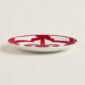 Hermes Balcon du Guadalquivir Set of Bread and Butter Plates No. 1 - No. 6 on table view no. 2 | Kneen & Co