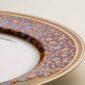 Hermes Cheval D'Orient Porcelain Dinner Plate close up | Kneen & Co