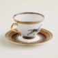 Hermes Cheval D'Orient Porcelain Tea Cup and Saucer No. 1 other view | Kneen & Co