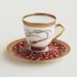 Hermes Cheval D'Orient Porcelain Coffee Cup and Saucer (Espresso) | Kneen & Co