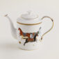 Hermes Cheval D'Orient Porcelain Teapot | Kneen & Co