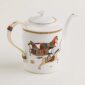 Hermes Cheval D'Orient Porcelain Teapot other view | Kneen & Co