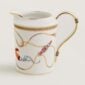 Hermes Cheval D'Orient Porcelain Creamer | Kneen & Co