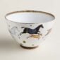 Hermes Cheval D'Orient Porcelain Punch Bowl | Kneen & Co