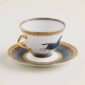 Hermes Cheval D'Orient Porcelain Tea Cup and Saucer No. 5 other view | Kneen & Co