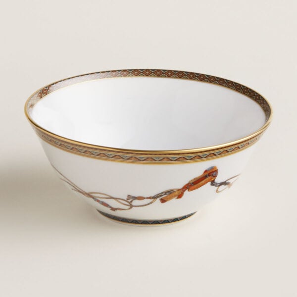 HERMES-DNRWR-cheval-dOrient-009893P-worn-3-1200x1200px-100KB Hermes Cheval D'Orient Porcelain Tea Cup with Lid and Saucer other view | Kneen & Co