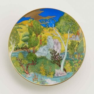 Hermes Cheval D'Orient Porcelain Bread and Butter Plate No. 2 | Kneen & Co