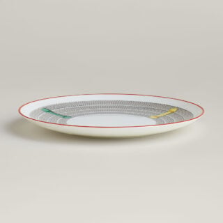 Hermes Dessert Plate Tressages Equestres Set of 2