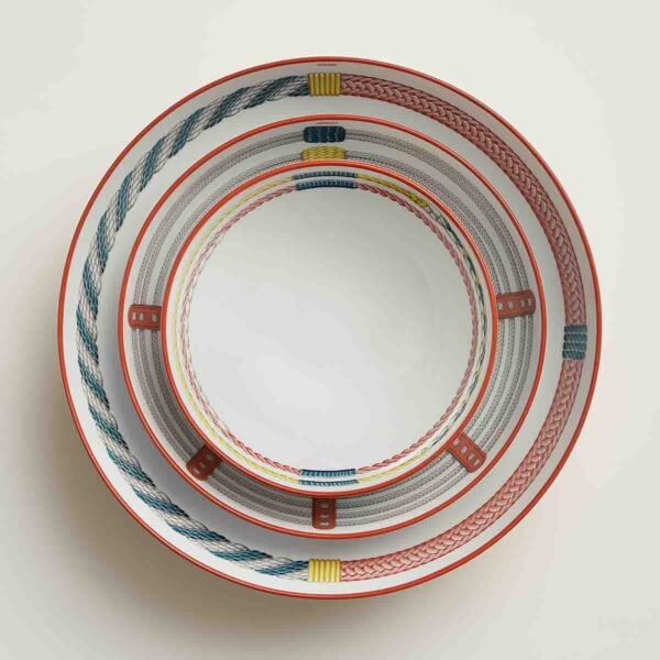 HERMES-TRESSAGE-057013P-above-wm-6-1200x1200px-100KB Hermes Hollow Dish Tressages Equestres View from Above