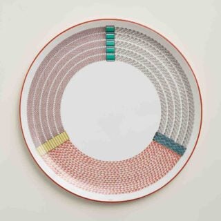 Hermes Tressages Equestres Tart Platter