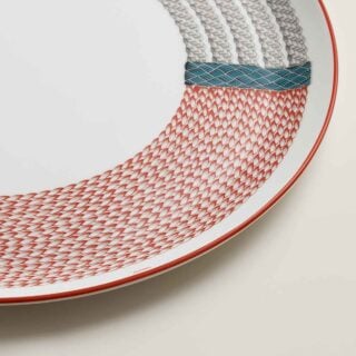 Hermes Tressages Equestres Tart Platter
