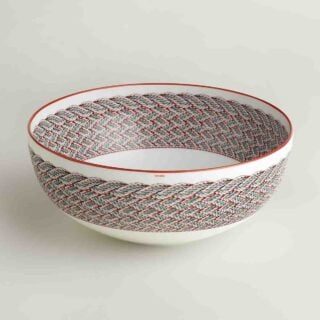 Hermes Tressages Equestres Medium Serving Bowl