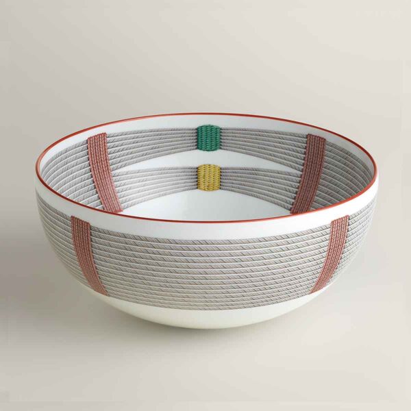 HERMES-TRESSAGE-057029P-back-wm-4-1200x1200px-100KB Hermes Tressages Equestres Large Serving Bowl