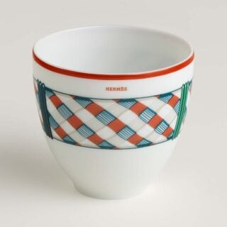 Hermes Tressages Equestres Small Tumbler N1 - Set of 2