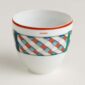 Hermes Tressages Equestres Small Tumbler N1 - Set of 2