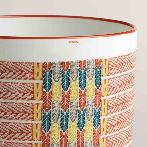 Hermes Tressages Equestres Vase
