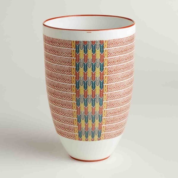 Hermes Tressages Equestres Vase
