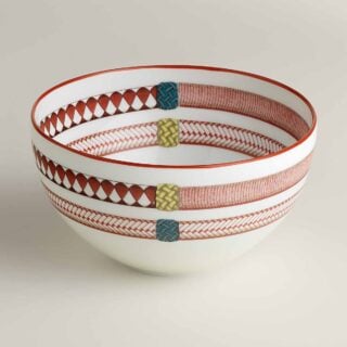 Hermes Tressages Equestres Large Bowl