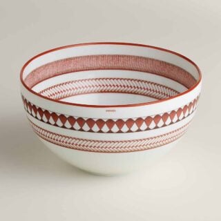 Hermes Tressages Equestres Large Bowl