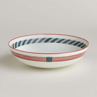 Hermes Hollow Dish Tressages Equestres Large