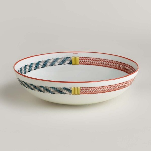 Hermes Hollow Dish Tressages Equestres Large