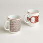 Hermes Set Of 2 Mugs Tressages Equestres