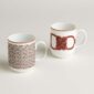 Hermes Set Of 2 Mugs Tressages Equestres