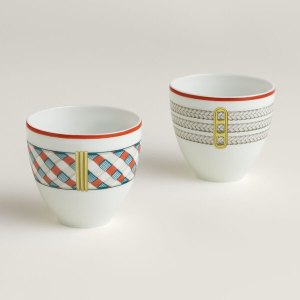 HERMES-TRESSAGE-057241P-back-wm-4-1200x1200px-100KB Hermes Set Of 2 Small Tumblers Tressages Equestres