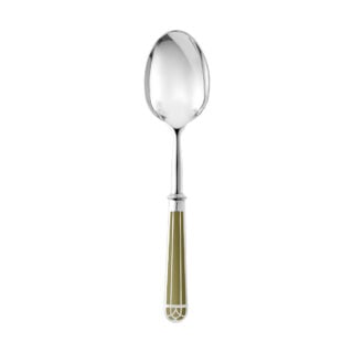 Chistofle Talisman Imperial Green Serving Spoon