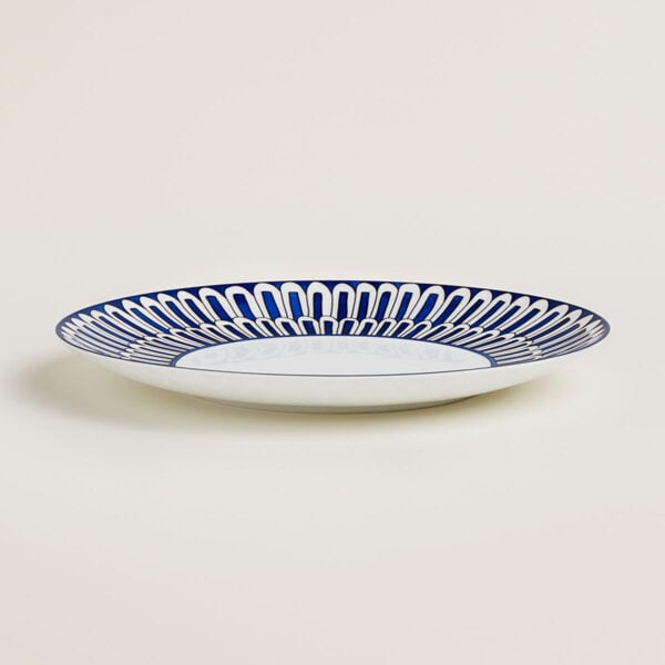 Hermès Bleus D'Ailleurs Dessert Plate | Kneen &