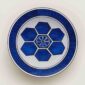 Hermès Bleus D'Ailleurs Deep Round Platter | Kneen & Co