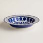Hermès Bleus D'Ailleurs Large Deep Round Platter | Kneen & Co